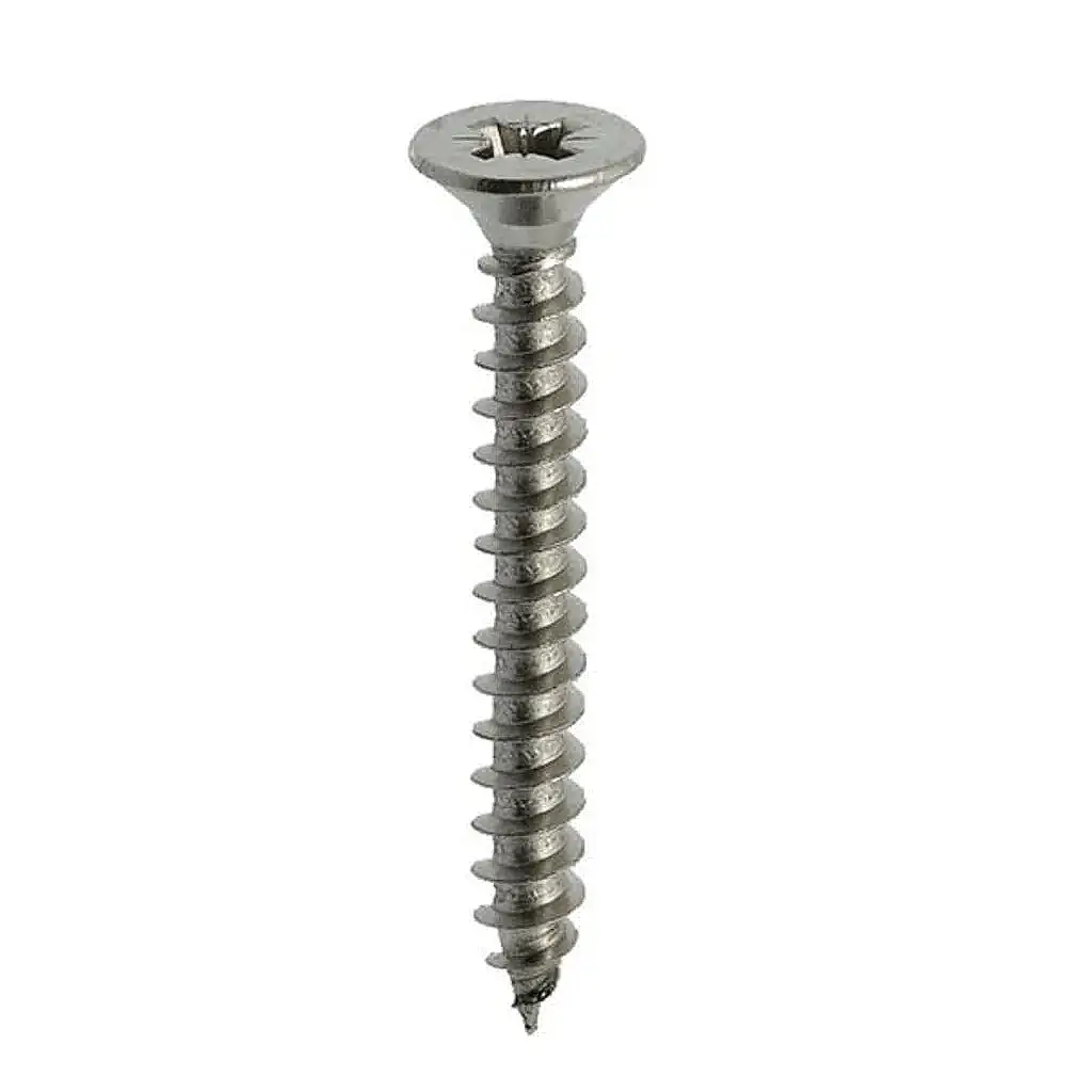 3×13 mm DIN 7505 Sunta Vidası – Beyaz Galvaniz – 1.000 Adet Paket - 1