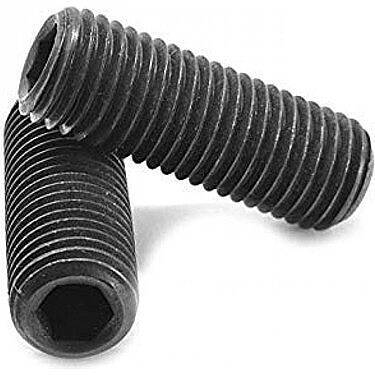 M12x50 Setskur Civata DIN 916 Siyah 100 Adet Paket - 1