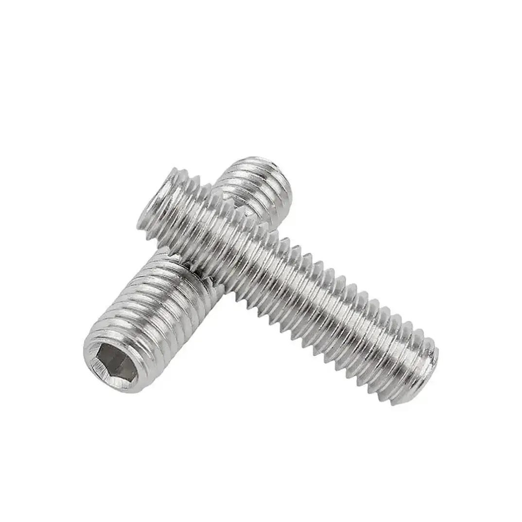 M8x8 Setskur Civata DIN 916 Beyaz 200 Adet Paket - 1